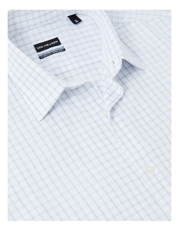 Double Check Shirt in White image 2