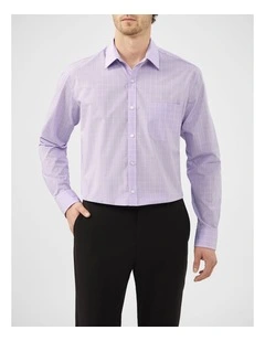 Multi Colour Plaid Shirt in Lavender
