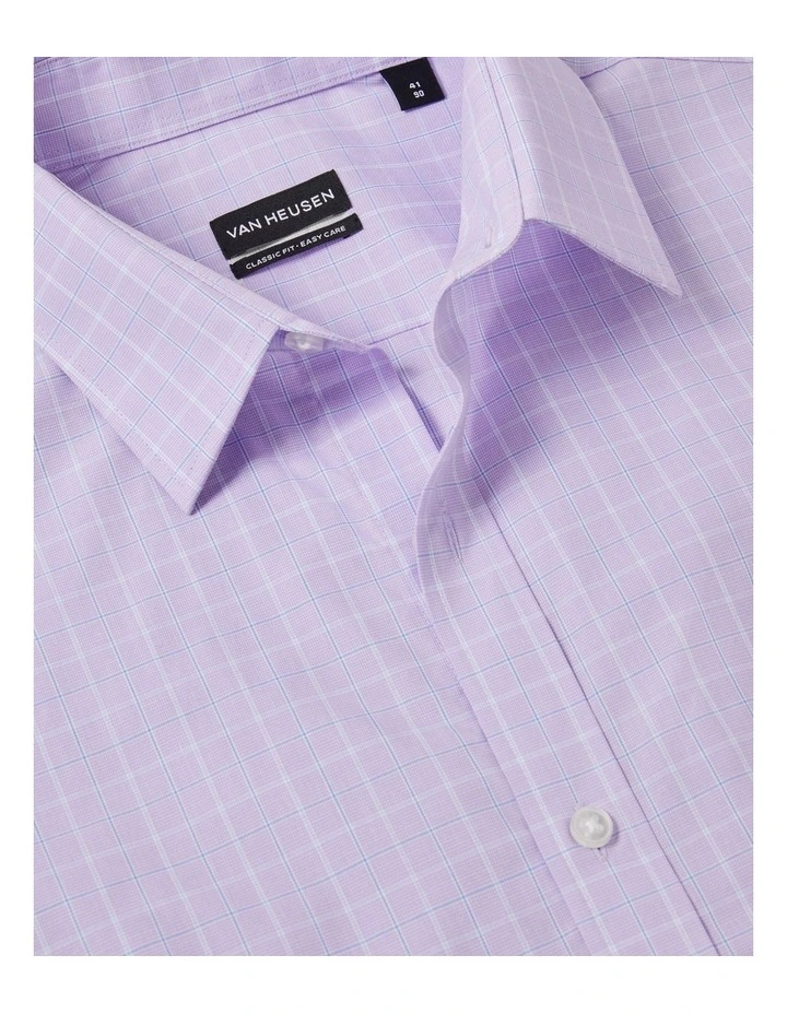 Multi Colour Plaid Shirt in Lavender image 2