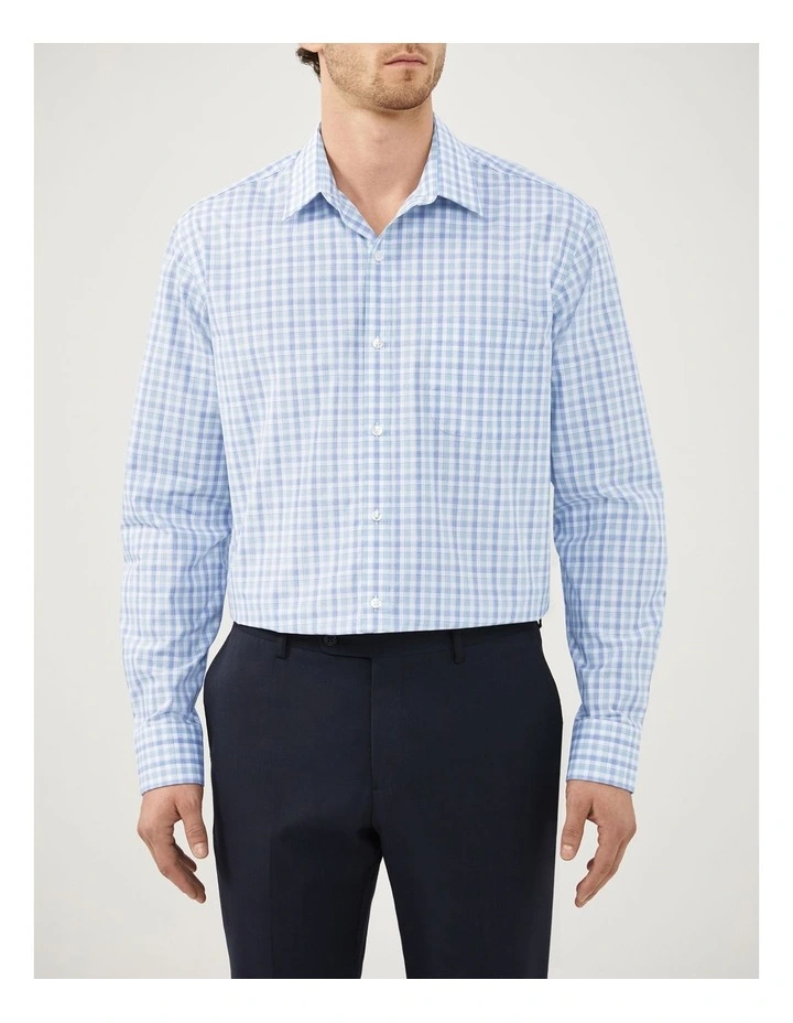 Multi Gingham Check Shirt in Green image 1