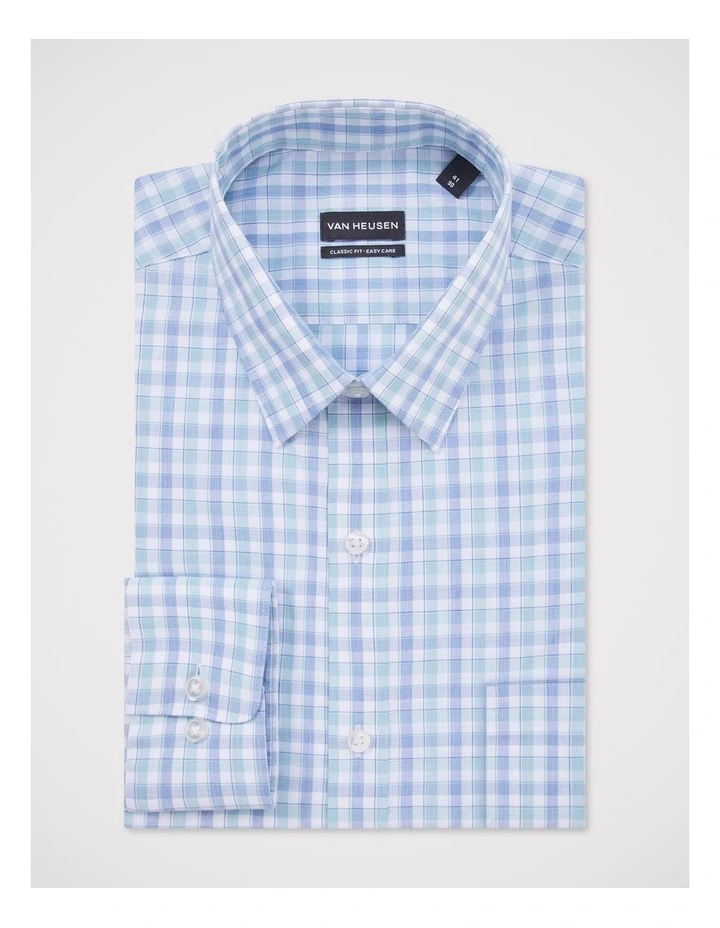 Multi Gingham Check Shirt in Green image 2