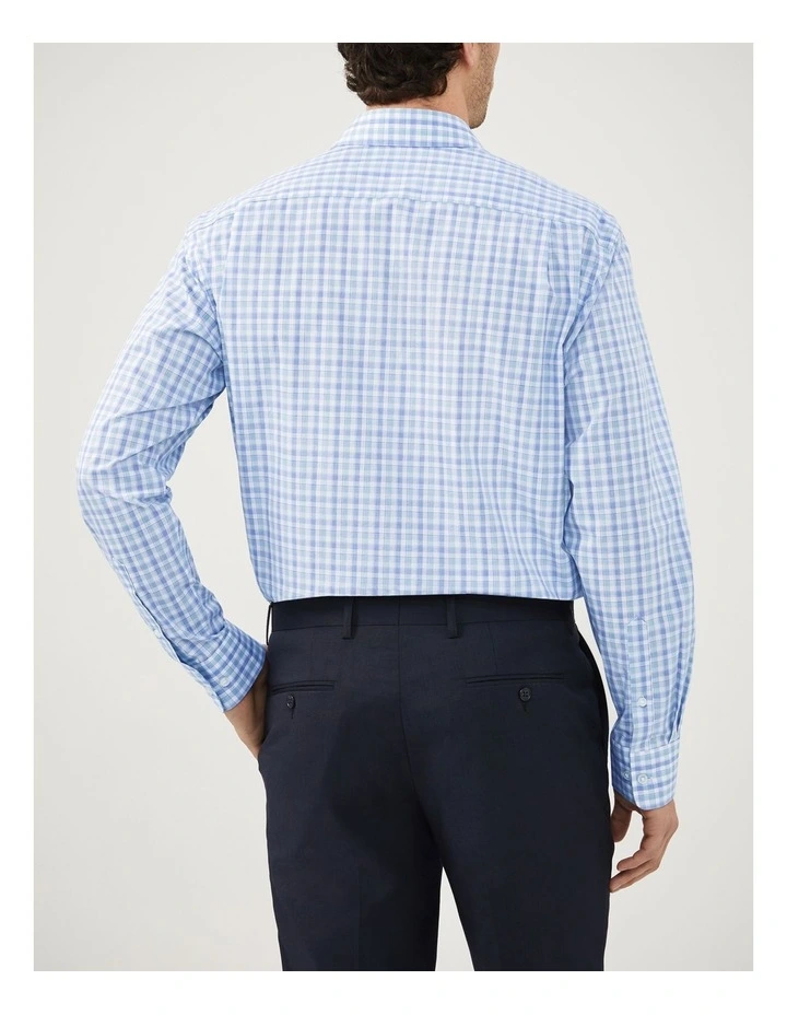 Multi Gingham Check Shirt in Green image 4