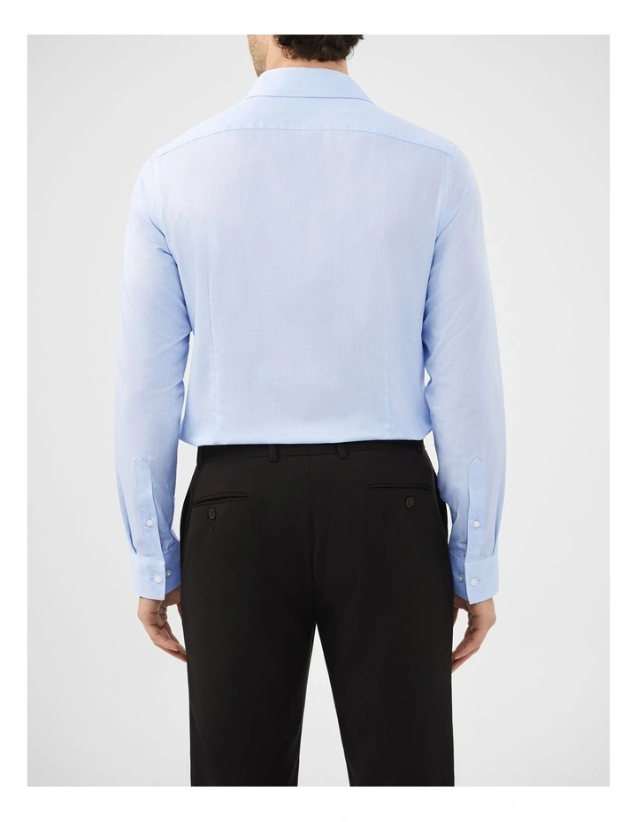 Puppytooth Check Shirt in Sky image 4