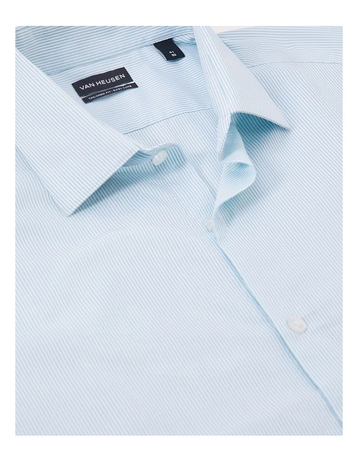 Mini Stripe Shirt in Sage image 2