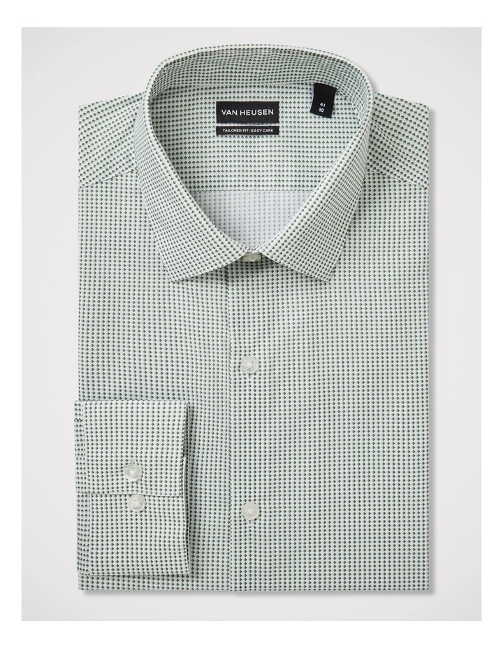 Mini Diamond Print Shirt in Green image 3