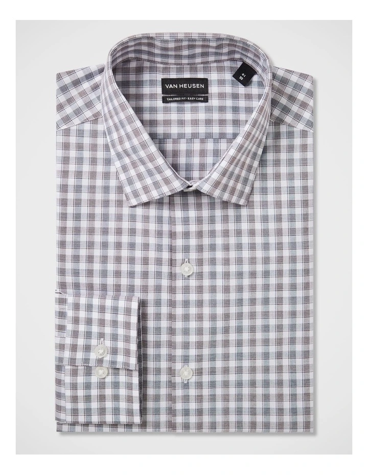 Multi Colour Plaid Shirt in Burgundy image 3
