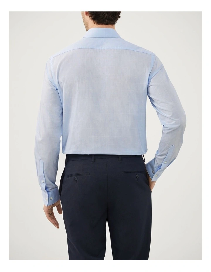 Classic Check Shirt in Sky image 4