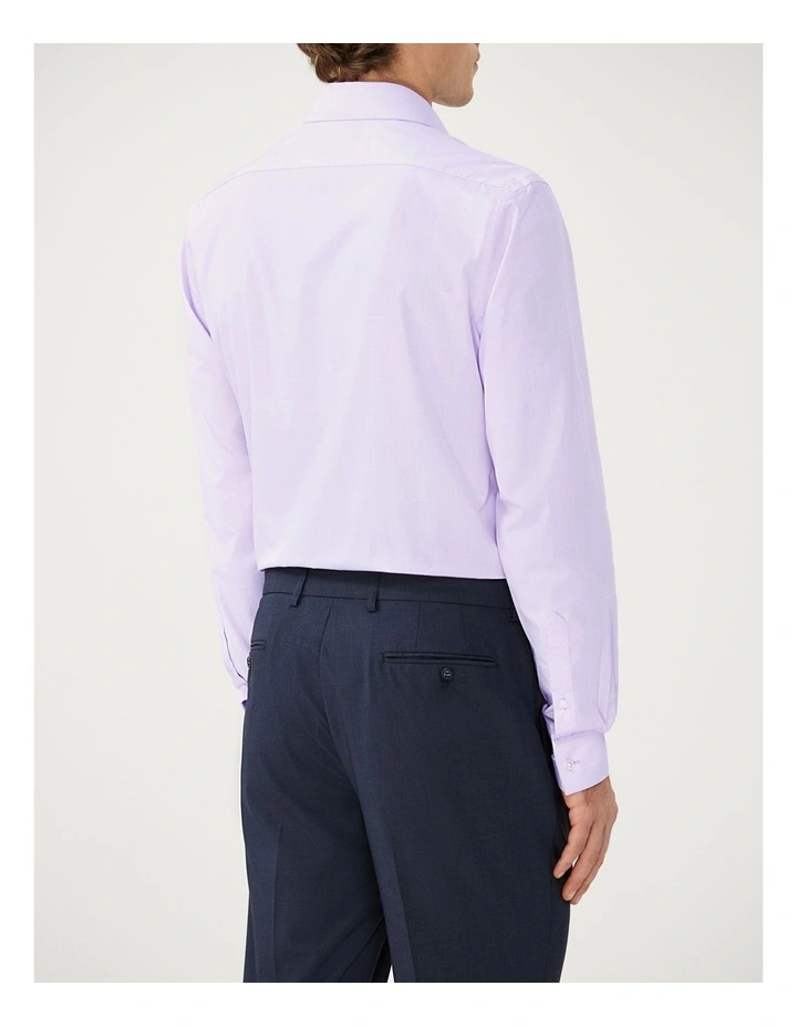 Classic Check Shirt in Lavender image 4