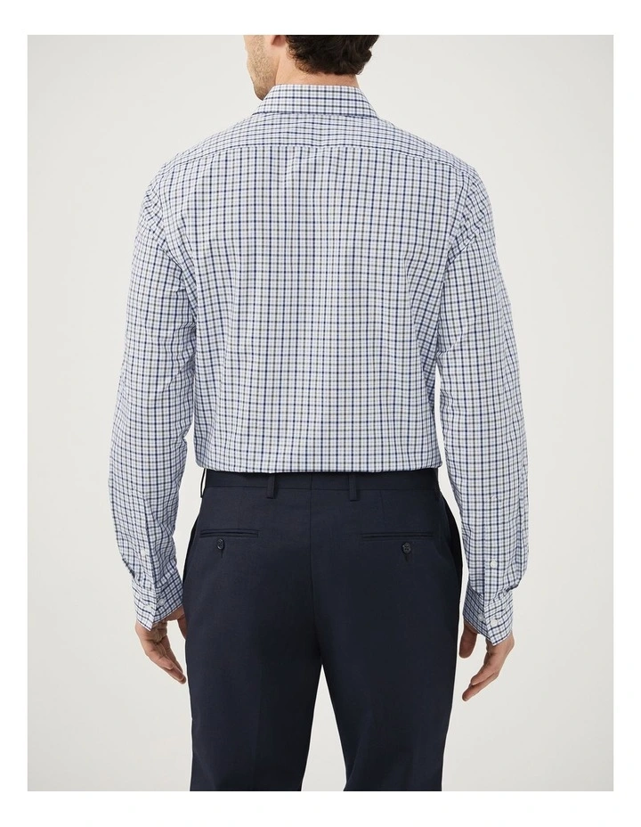 Gingham Check Shirt in Olive image 4