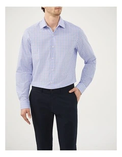 Gingham Check Shirt in Purple