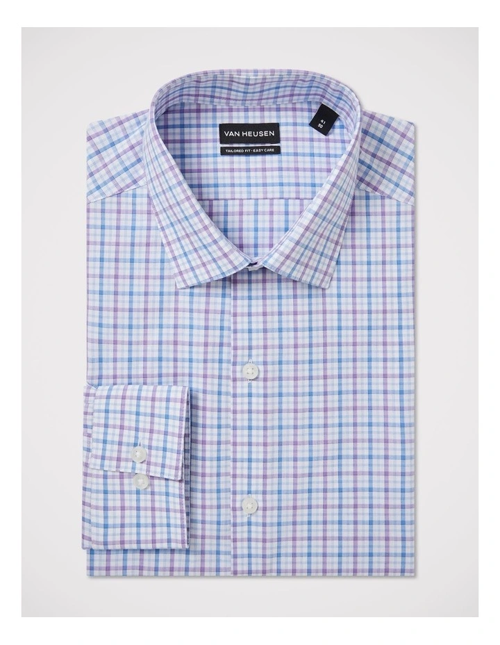 Gingham Check Shirt in Purple image 2
