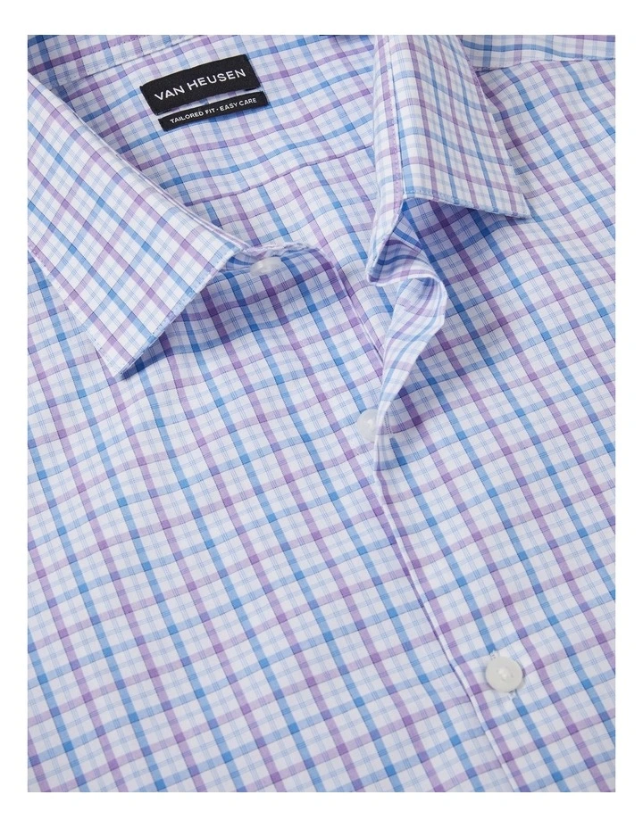 Gingham Check Shirt in Purple image 3