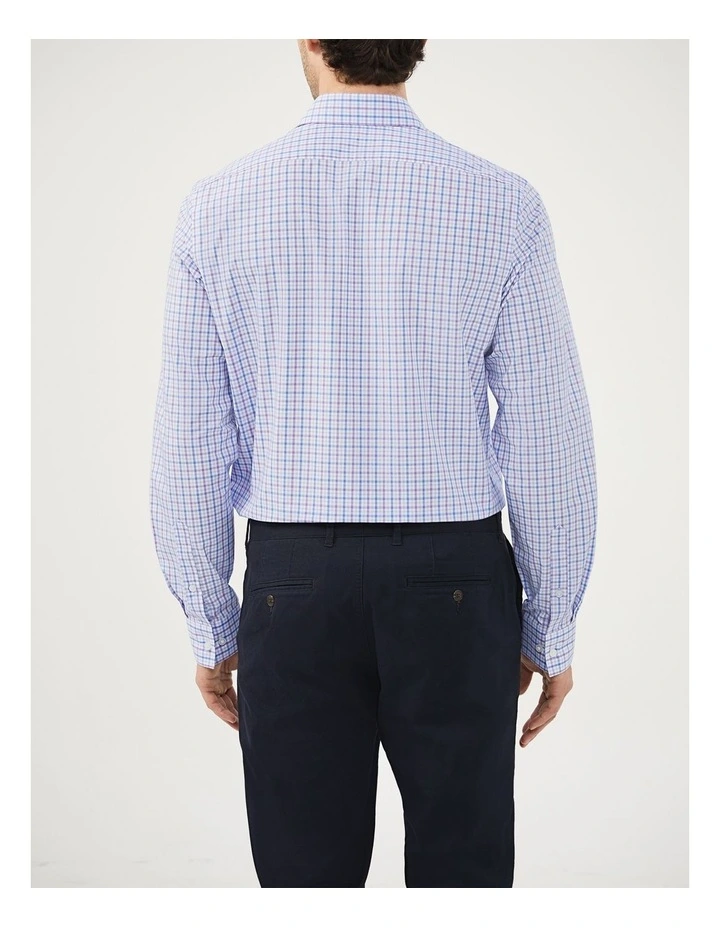 Gingham Check Shirt in Purple image 4