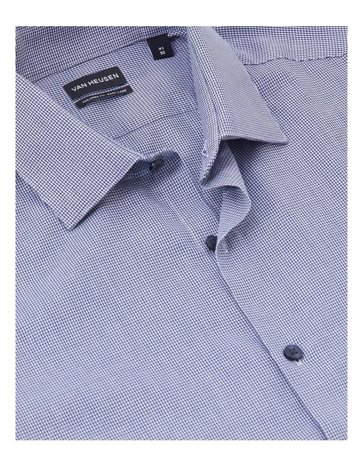 Geometric Flex Shirt in Navy image 2