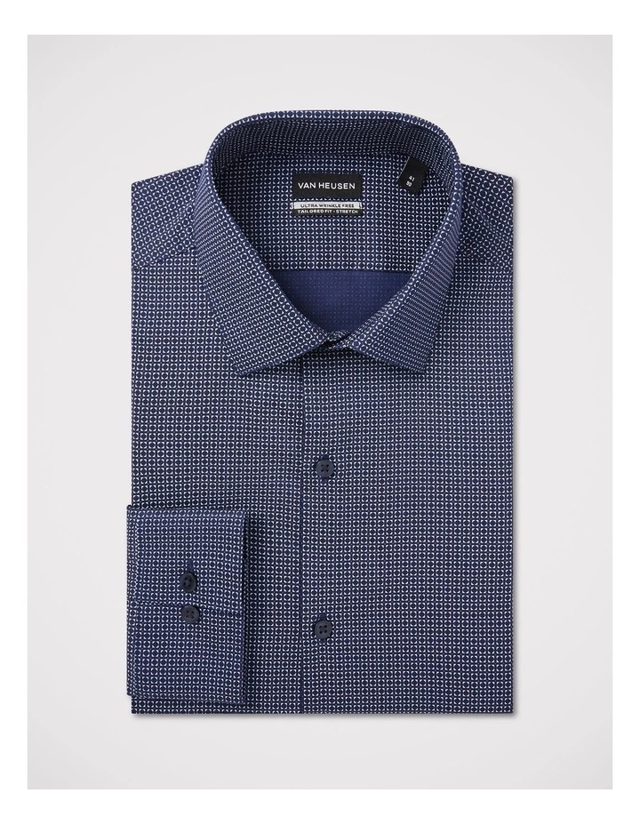 Geometric Flex Shirt in Navy image 2