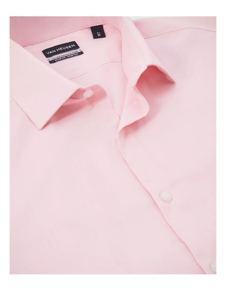 Plain Twill Shirt in Pink image 2