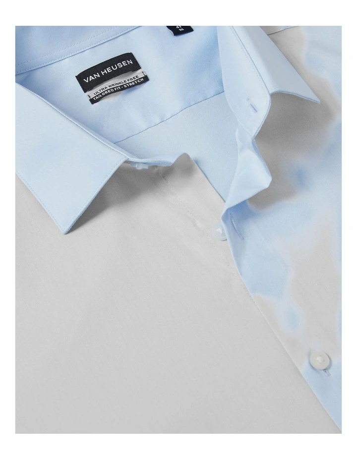 Plain Twill Shirt in Blue image 3