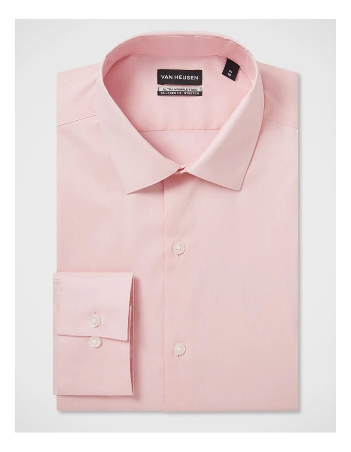Plain Twill Shirt in Pink image 2