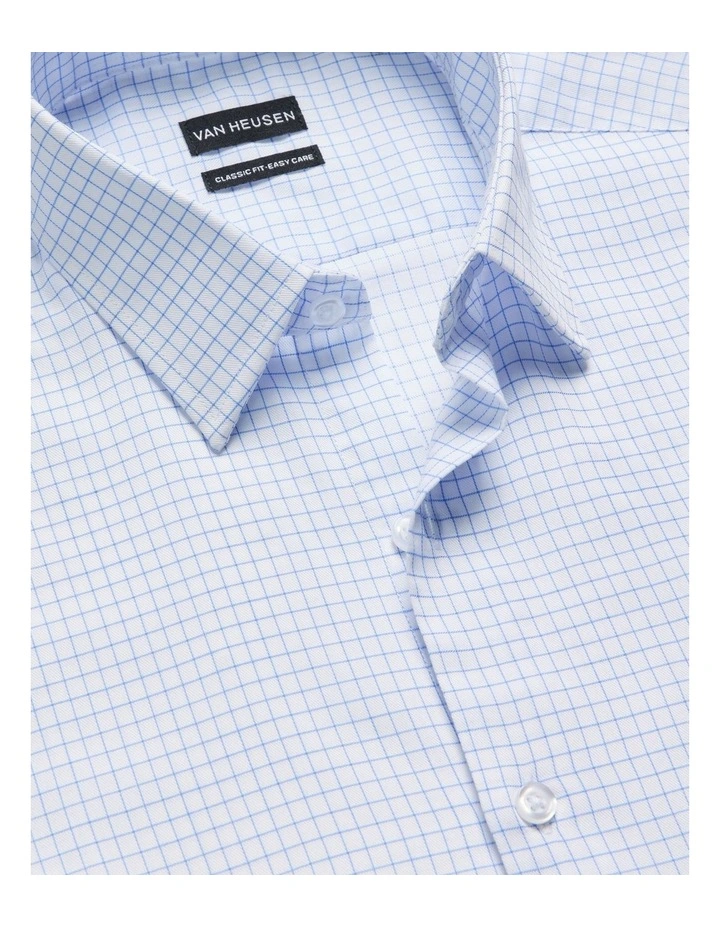Large Check Shirt in Sky image 2