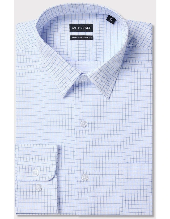 Large Check Shirt in Sky image 3