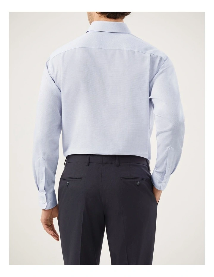 Dobby Textured Shirt in Lilac image 4