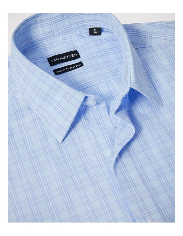 Mid Check Shirt in Lilac image 2