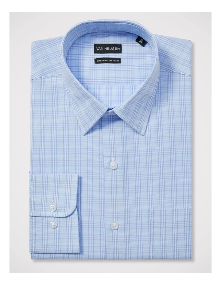 Mid Check Shirt in Lilac image 3
