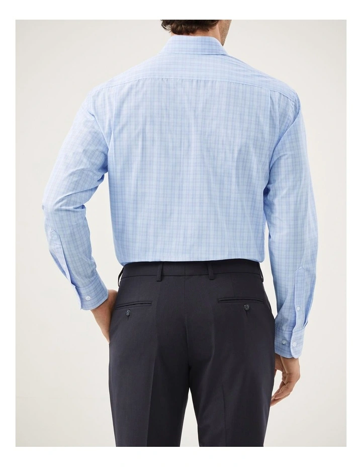 Mid Check Shirt in Lilac image 4