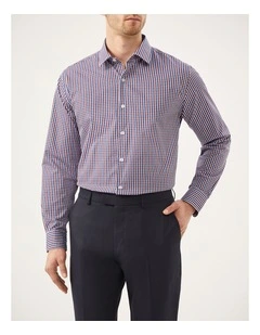 Gingham Check Shirt in Red