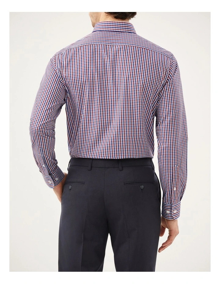 Gingham Check Shirt in Red image 4