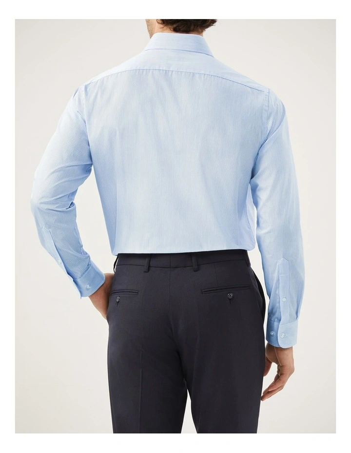 Mini Stripe Shirt in Blue image 4