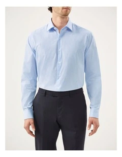 Mini Check Shirt in Lavender
