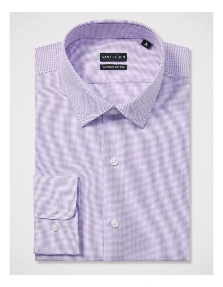 Mini Check Shirt in Red image 3