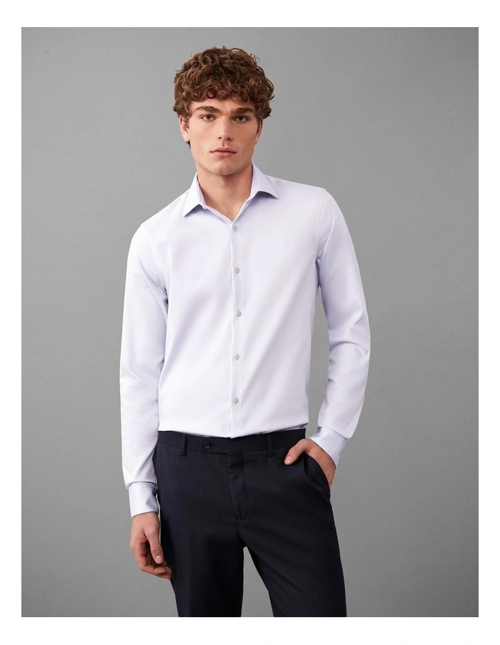 Twill Dress Shirt in Lavender image 1