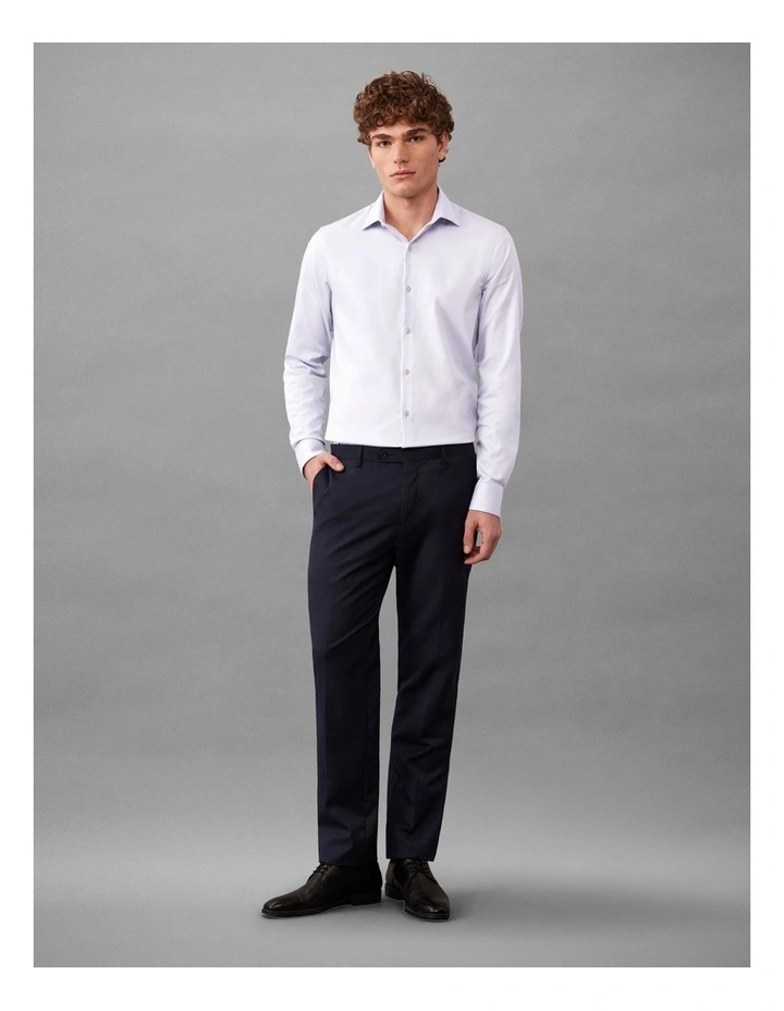 Twill Dress Shirt in Lavender image 2
