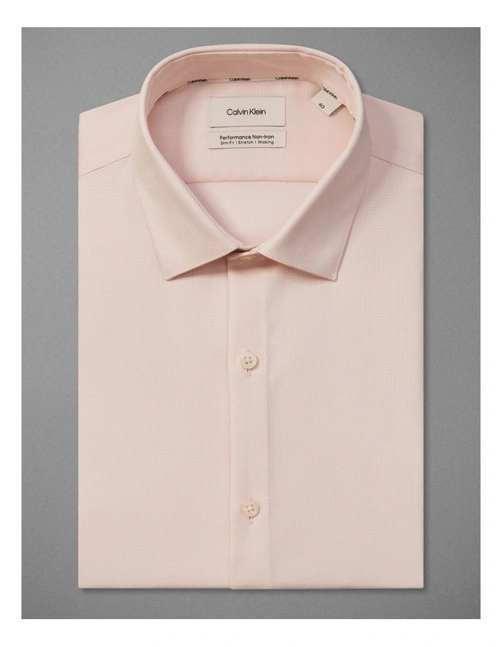Twill Dress Shirt in Pink image 5