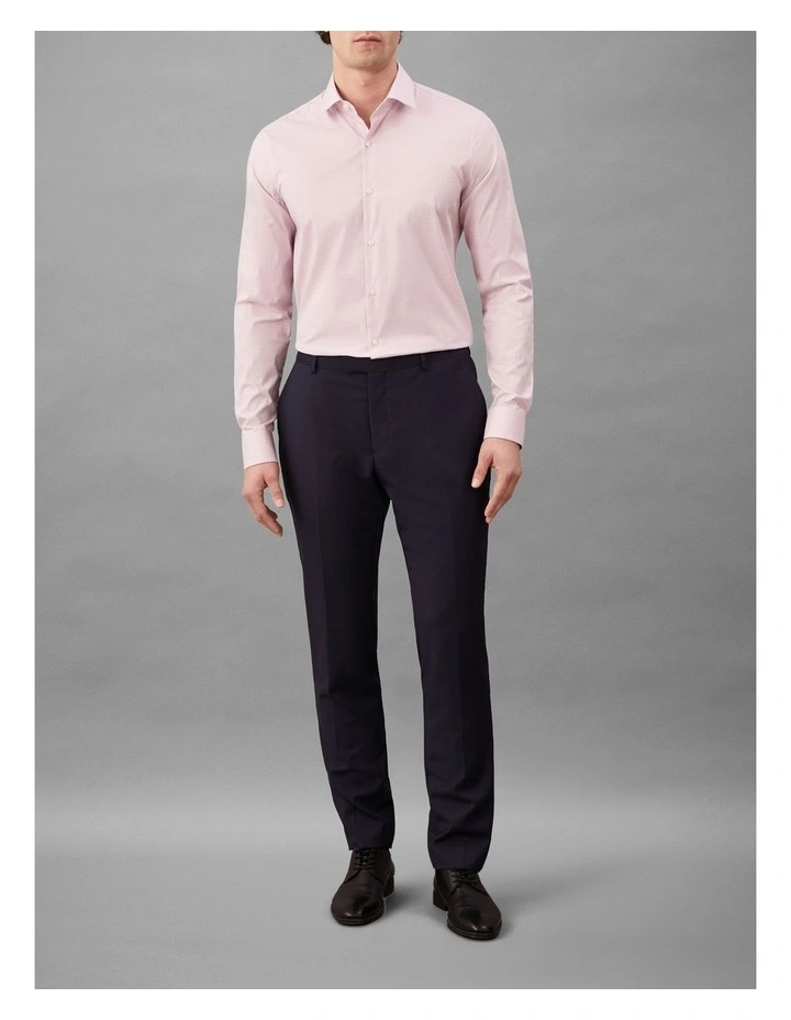 Poplin Dress Shirt in Pink image 2