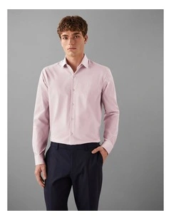 Poplin Dress Shirt in Pink