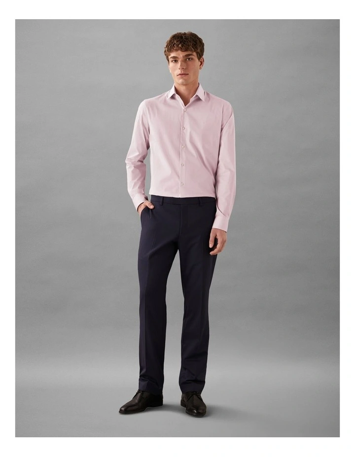Poplin Dress Shirt in Pink image 2