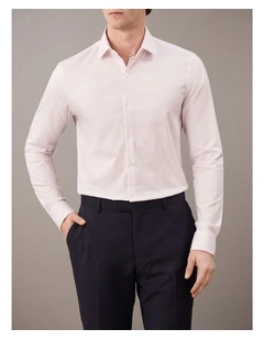 Poplin Dress Shirt in Pink