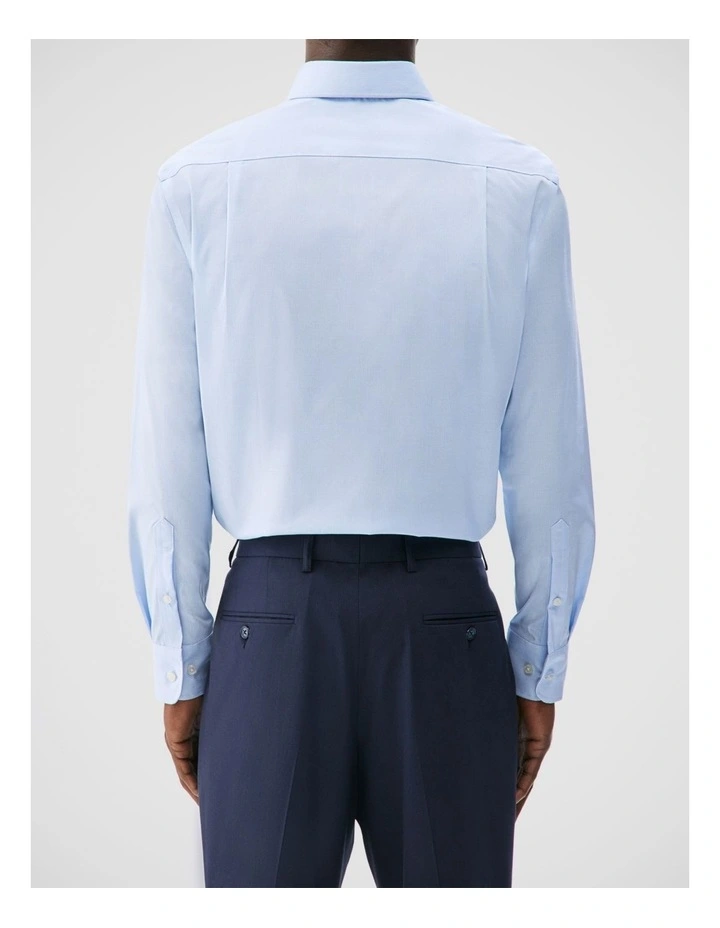 TH Flex Twill Stripe Shirt in Blue image 3