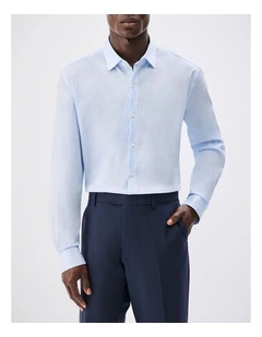 Performance Stretch Solid Shirt in White