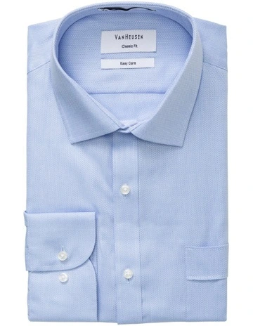 Nail Head Business Shirt in Light Blue