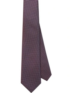 Dobby Tie in Red