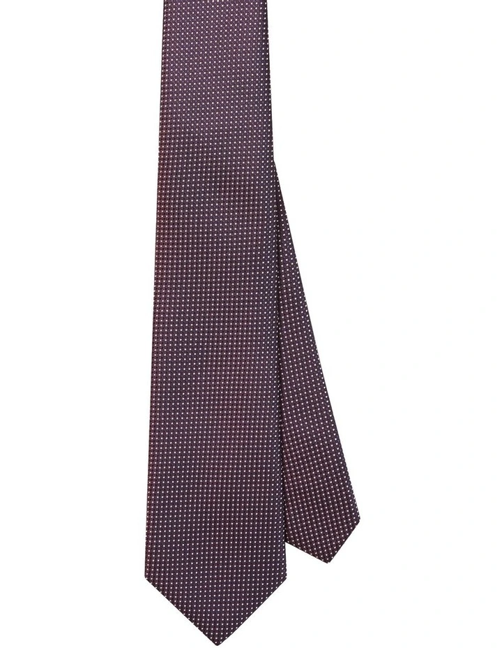 Dobby Tie in Red image 1