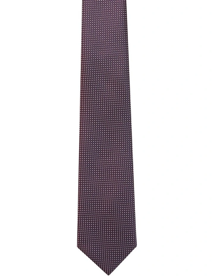 Dobby Tie in Red image 2