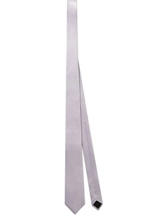 Tie in Dobby Grey