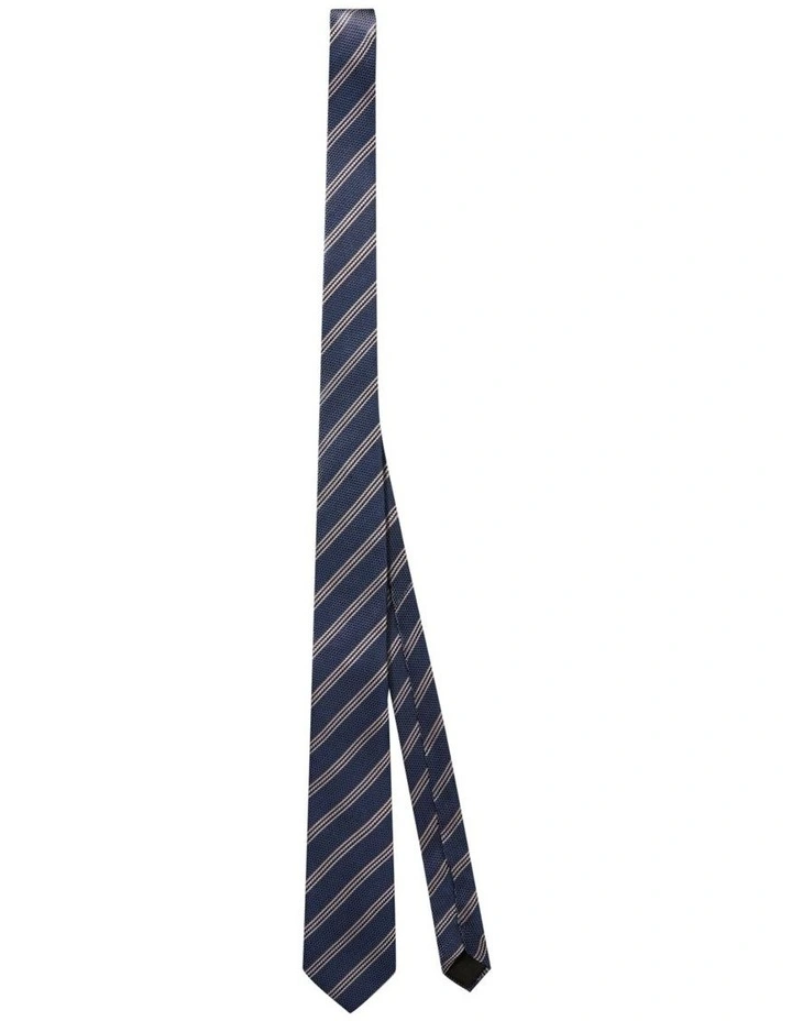 Stripe Tie in Blue image 1