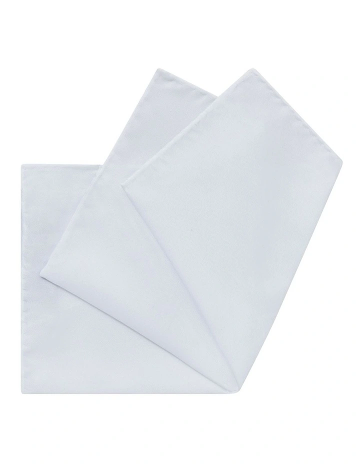 Pocket Square in White image 1