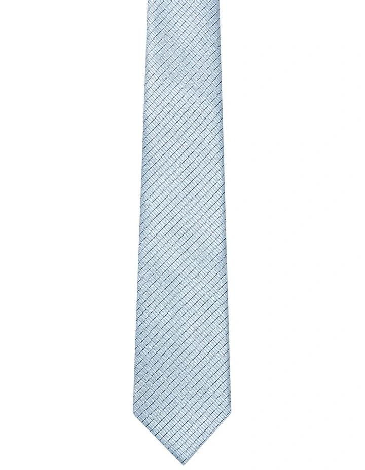 Stripe Tie in Grey image 2